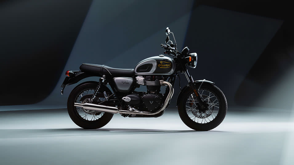 Triumph T100 Icon Edition right hand side