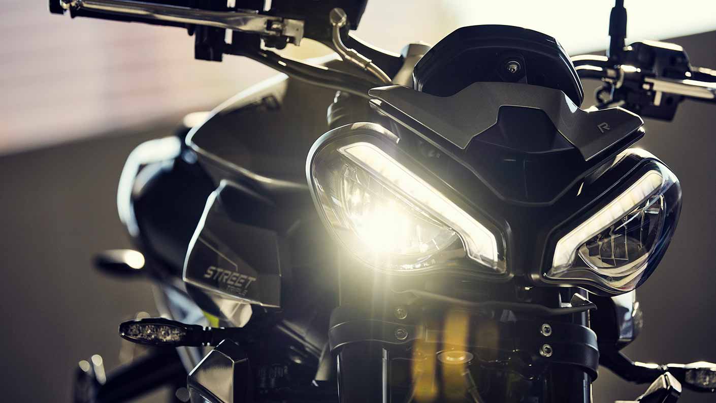 Triumph Street Triple 765 R Headlights