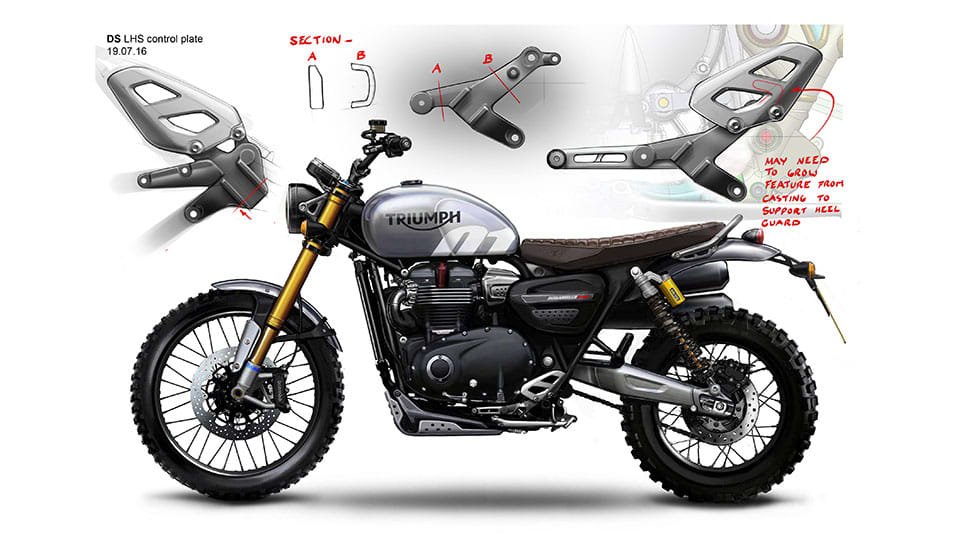 Triumph Originals bike and parts